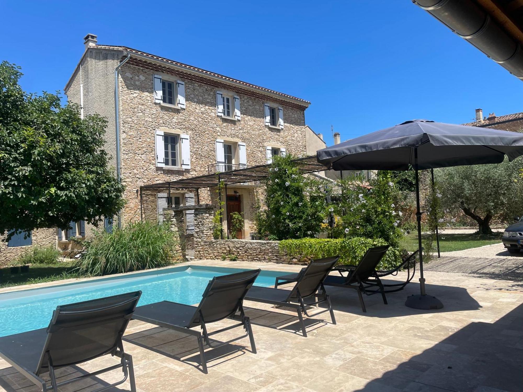Provenzalisches Landhaus Les Martinets Am Fusse Des Mont Ventoux Villes-sur-Auzon Kültér fotó