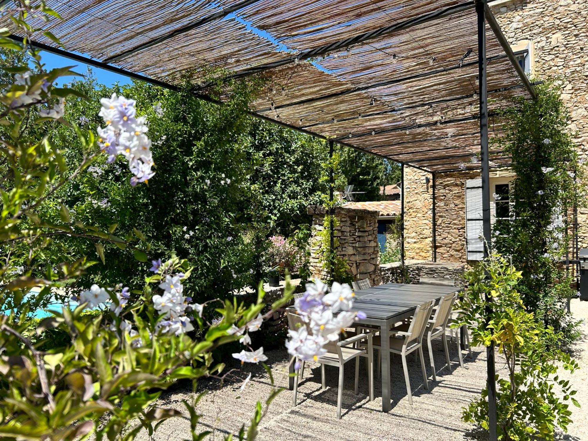 Provenzalisches Landhaus Les Martinets Am Fusse Des Mont Ventoux Villes-sur-Auzon Kültér fotó